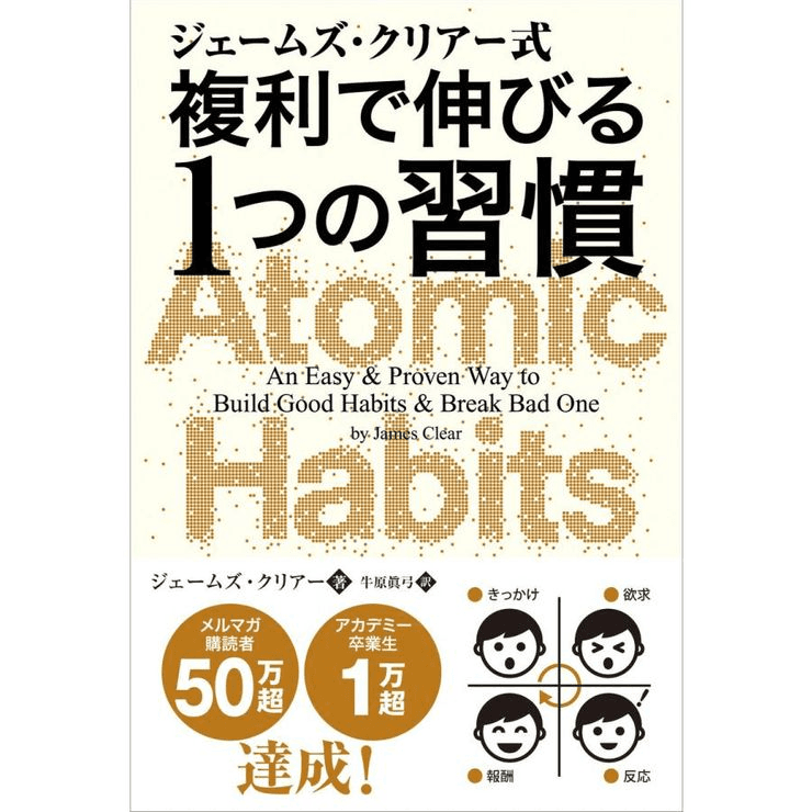 『ジェームズ・クリアー式 複利で伸びる1つの習慣(Atomic Habits)』全書要約